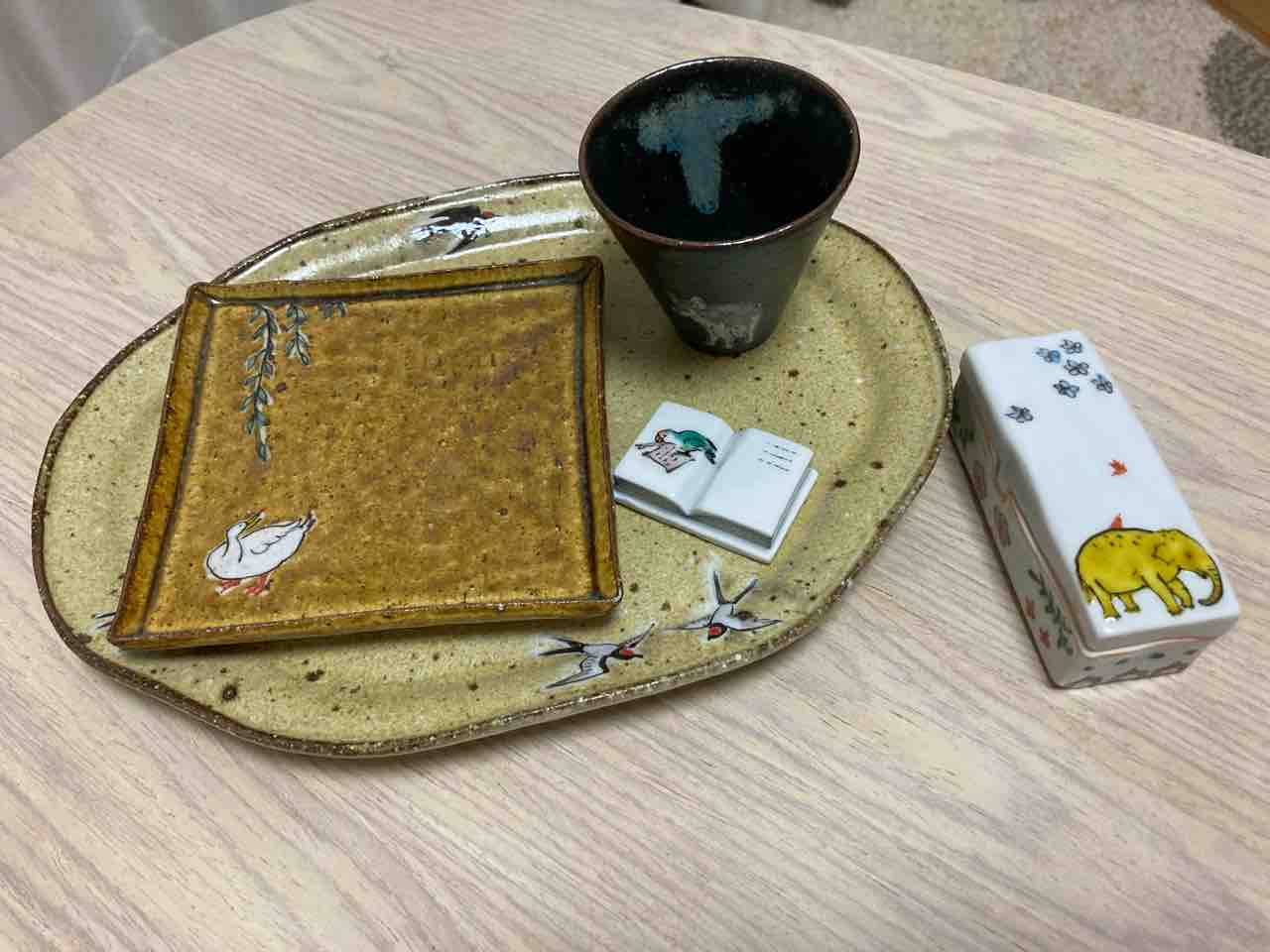 器：工房あめつち展＠うつわ千鳥 : PIP東京食べ歩きと猫×4の日記