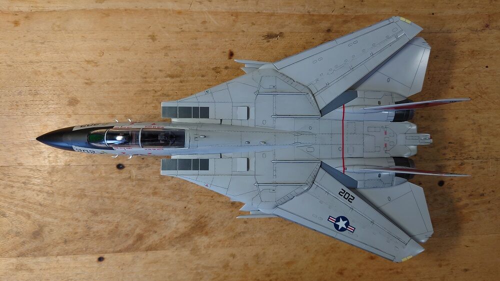 プラモデル】ハセガワ 1/72 F-14A(VF-31 トムキャッターズ)トム