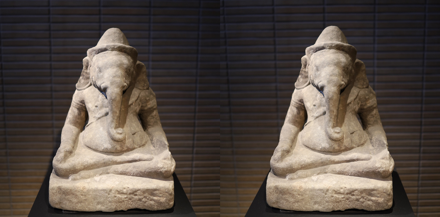 3D クメールの彫刻（東京国立博物館・東洋館）（1） : 発想法 - 情報