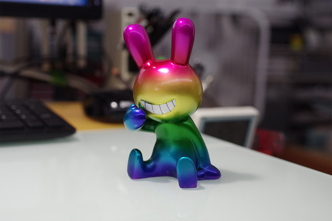 □レインボーVSメタリックレインボー : にんにき日記