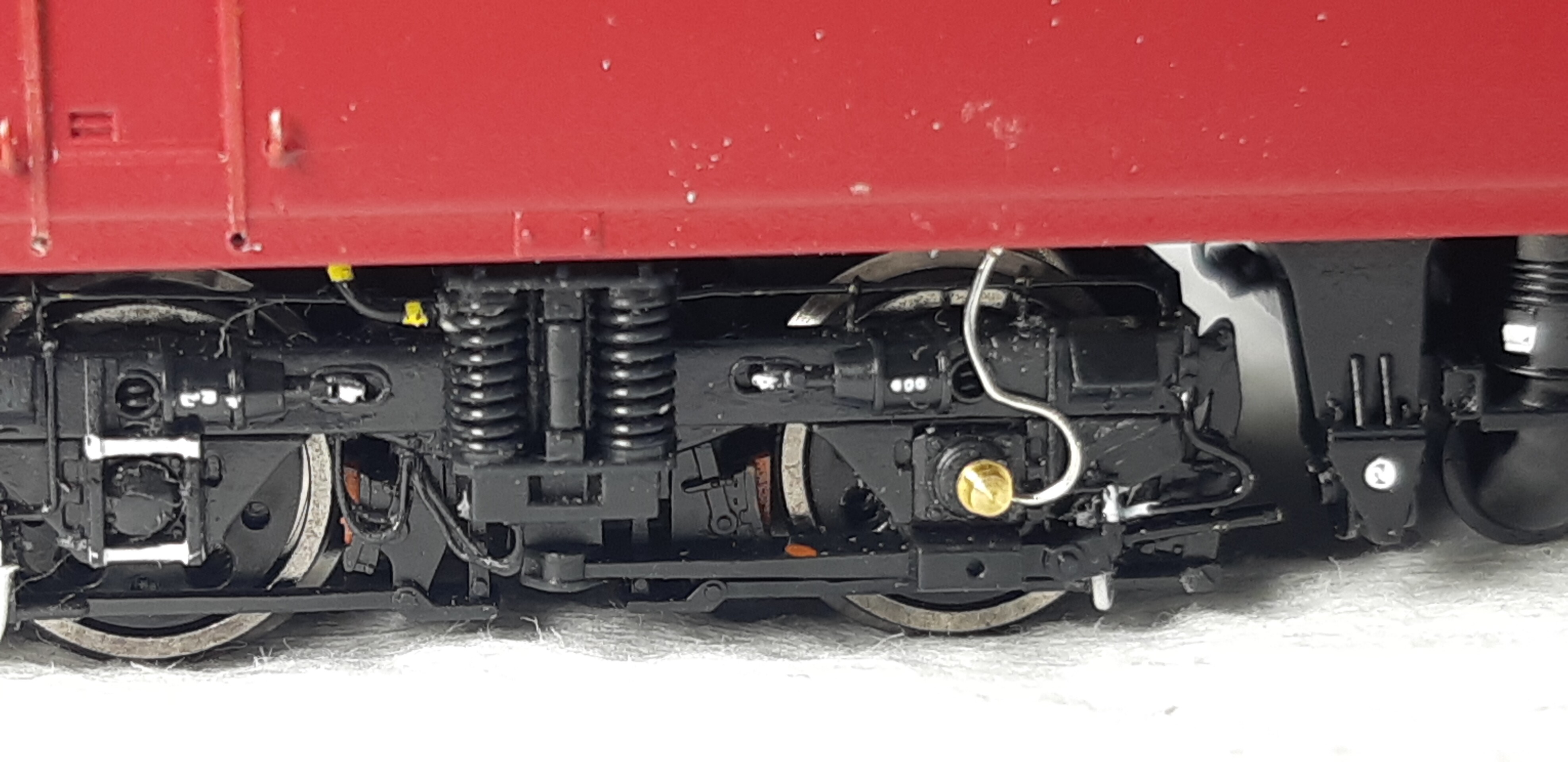 TOMIX 7157 ED75 700 後期型の精密加工整備 767号機にする その⑤完成