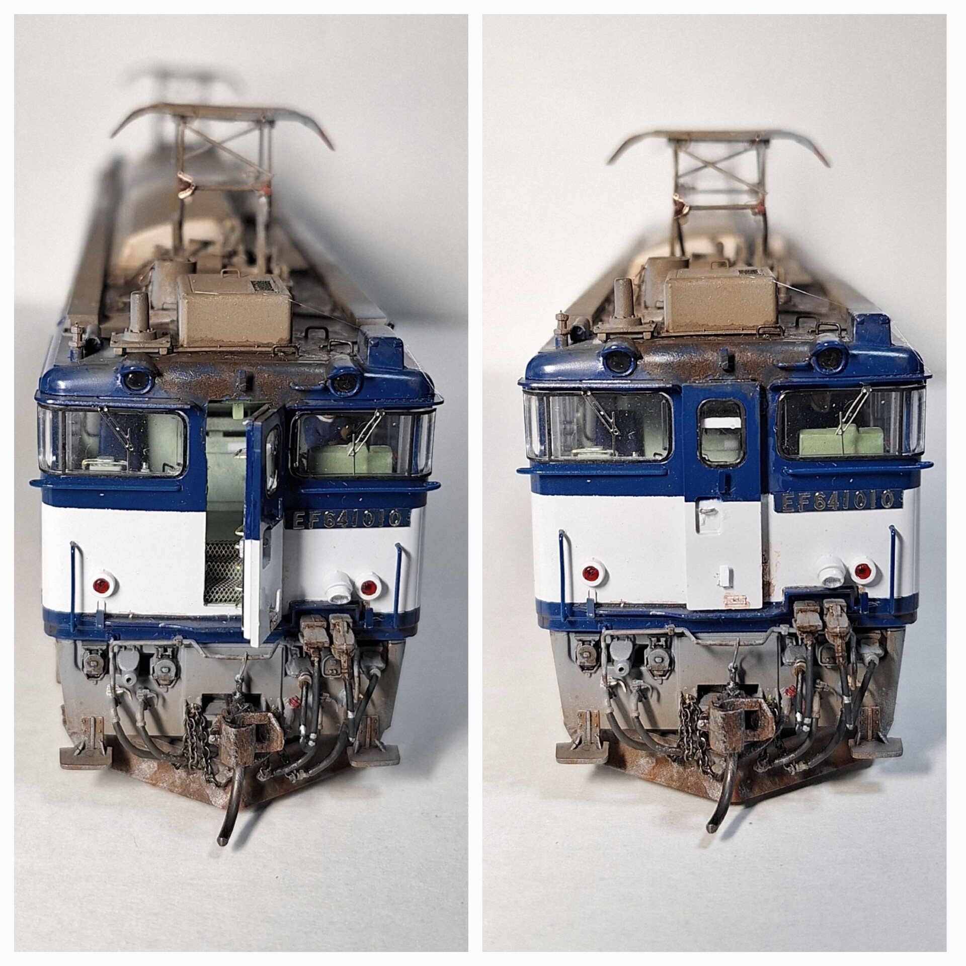 TOMIX HO-123 EF64-1000 JR貨物更新色の精密加工 その⑥完成 : （仮称