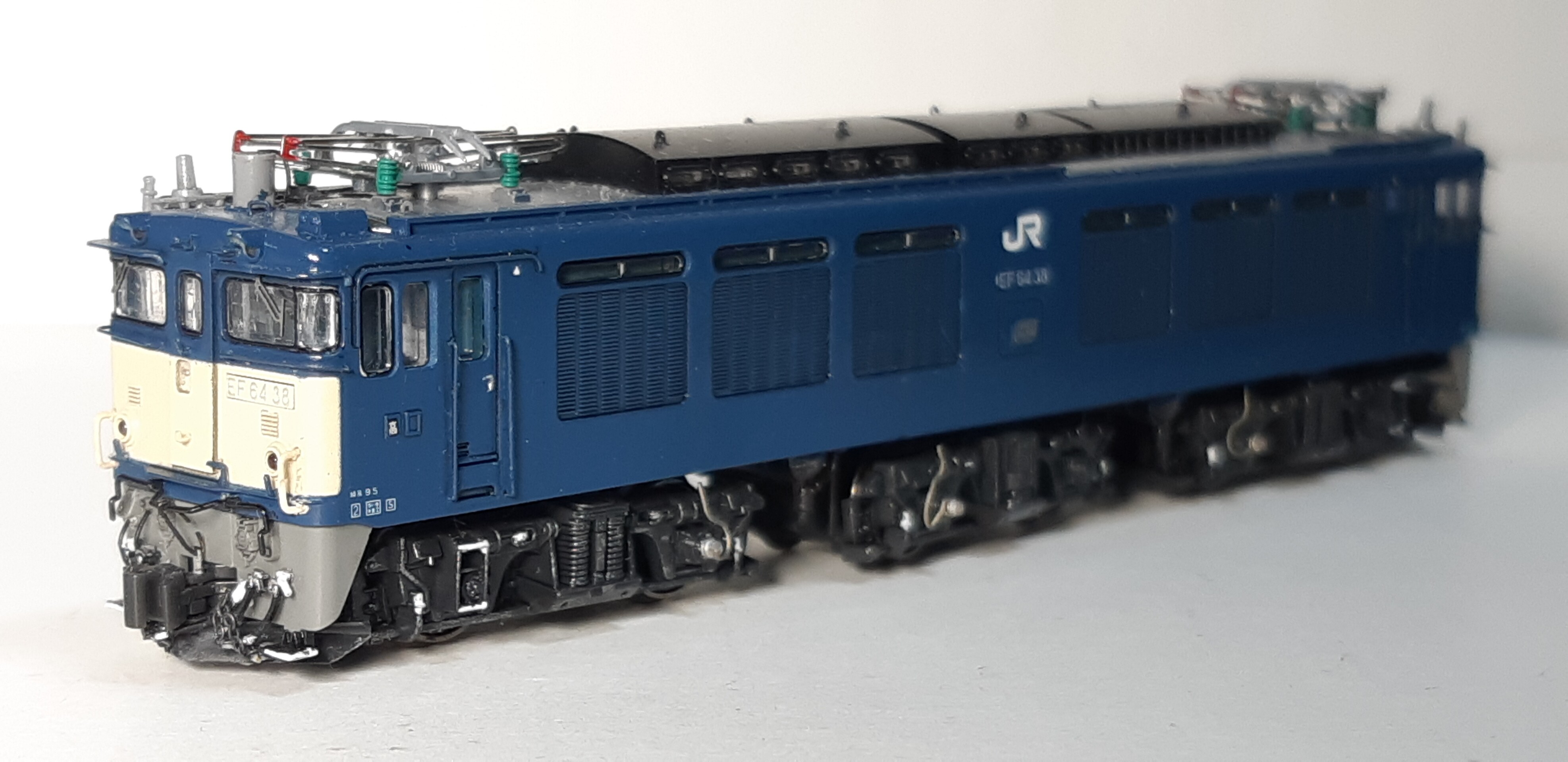 Kato3041 EF64 0番台前期形一般色の追加台車の精密加工整備 : （仮称