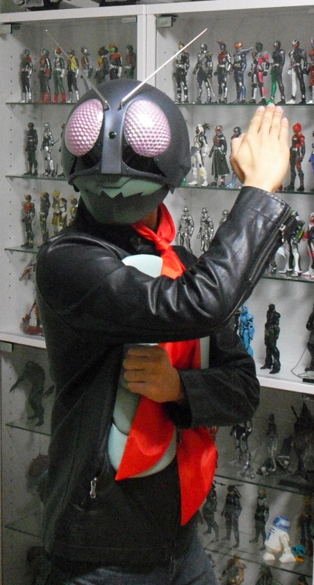 1/1「仮面ライダー旧1号」制作記1 : 空想玩具シリーズ