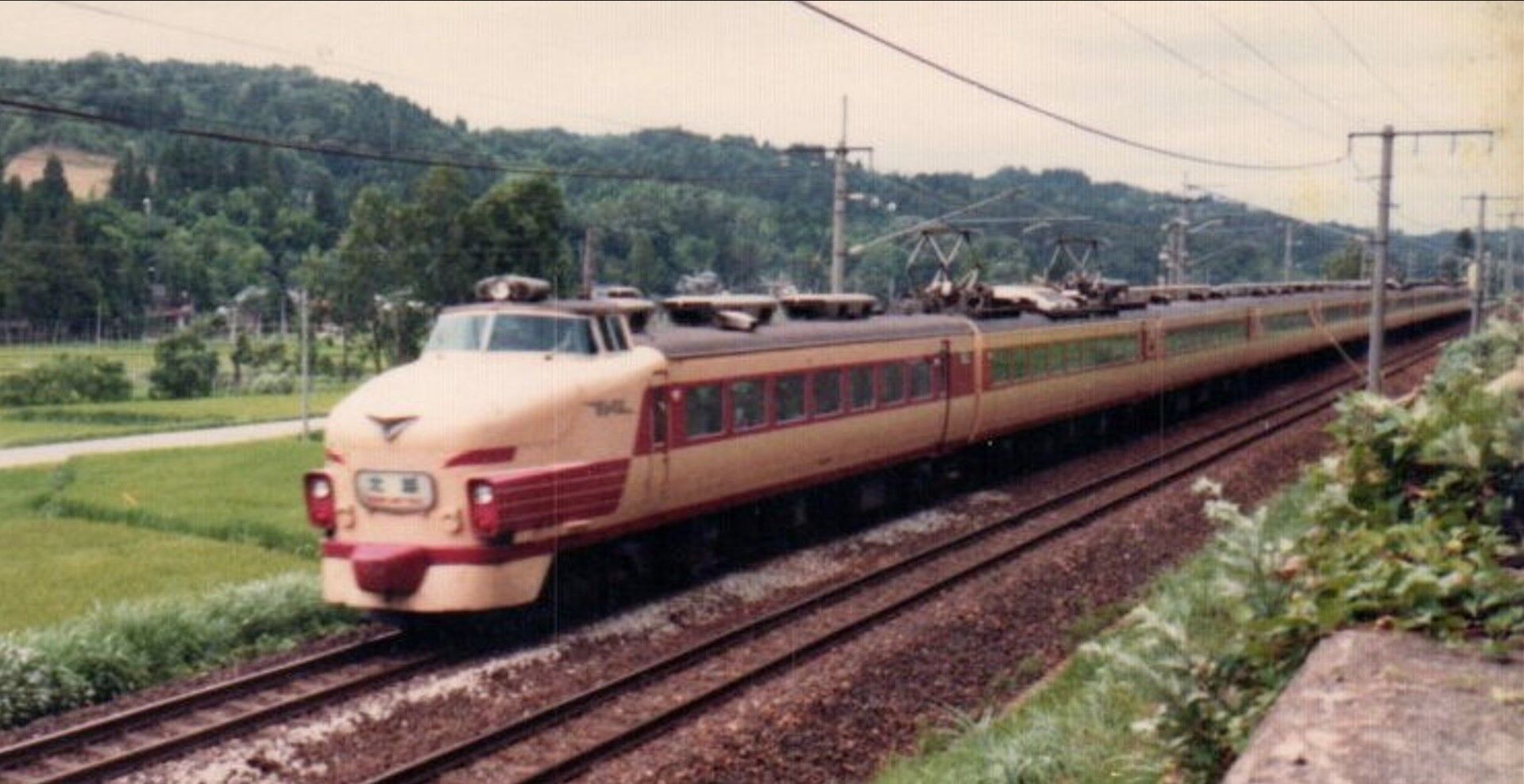 思い出のスナップ 485系 特急「北越」号 ～ボンネット車（国鉄時代