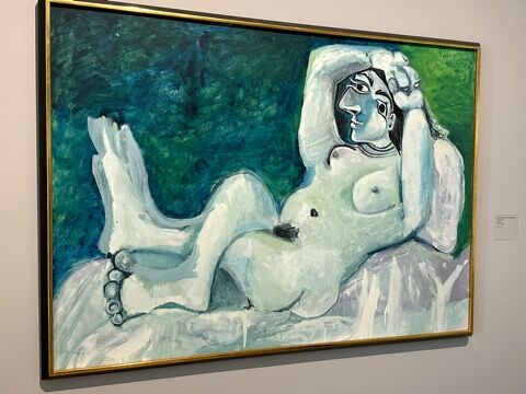 美術】パブロ・ピカソ／『大きな裸婦』 Pablo Picasso/Big Nude