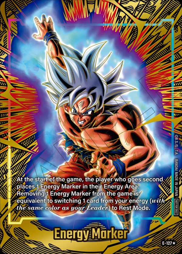 英語版 DBFW Energy Marker Pack -2nd Anniversary Edition- カード