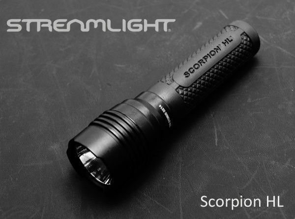 伝統のラバーグリップ！ STREAMLIGHT スコーピオン HL タクティカル