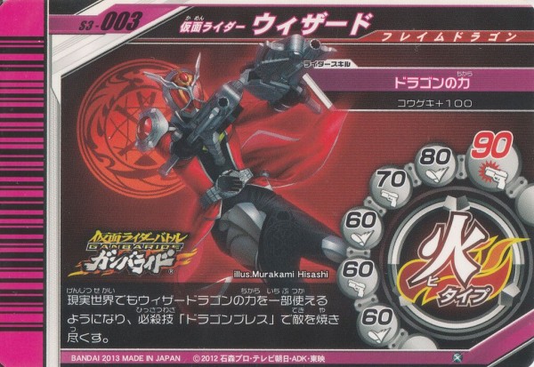 シャバドゥビ3弾カードリスト : ガンガンセメロｰガンバライドアーカイブ