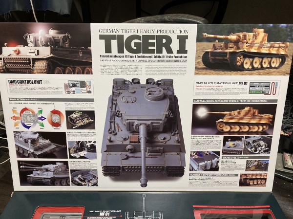 タミヤ 1/16 RCタンク ドイツ重戦車タイガー1初期生産型 フル