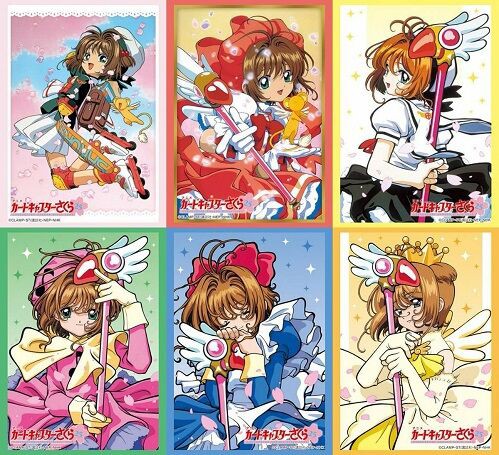 木之本桜＆ケロちゃん スリーブなど6種の予約が始まっています！カード