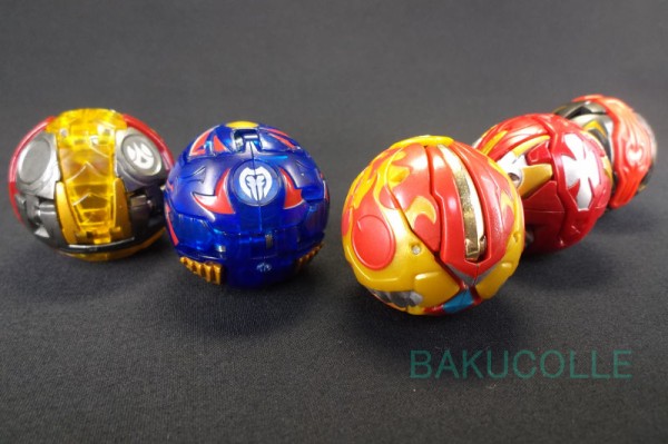 聖アクアス超紅 ver. SAINT AQUAS RED ver. 水属性 爆TECH 超5 : 爆丸