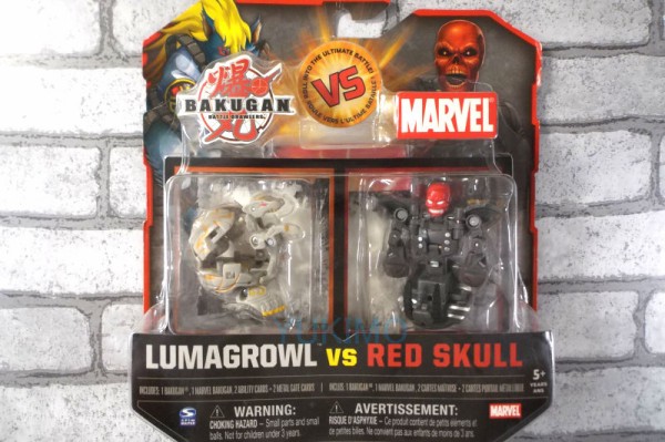 レッドスカル RED SKULL 闇属性 BAKUGAN VS MARVEL : 爆丸コレクション