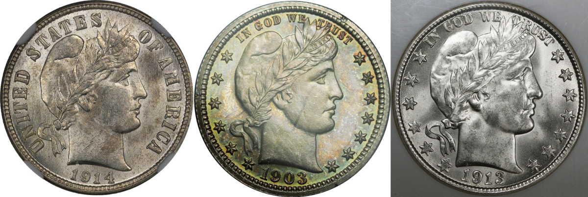 バーバー貨幣：アメリカ貨幣学における芸術的な時代