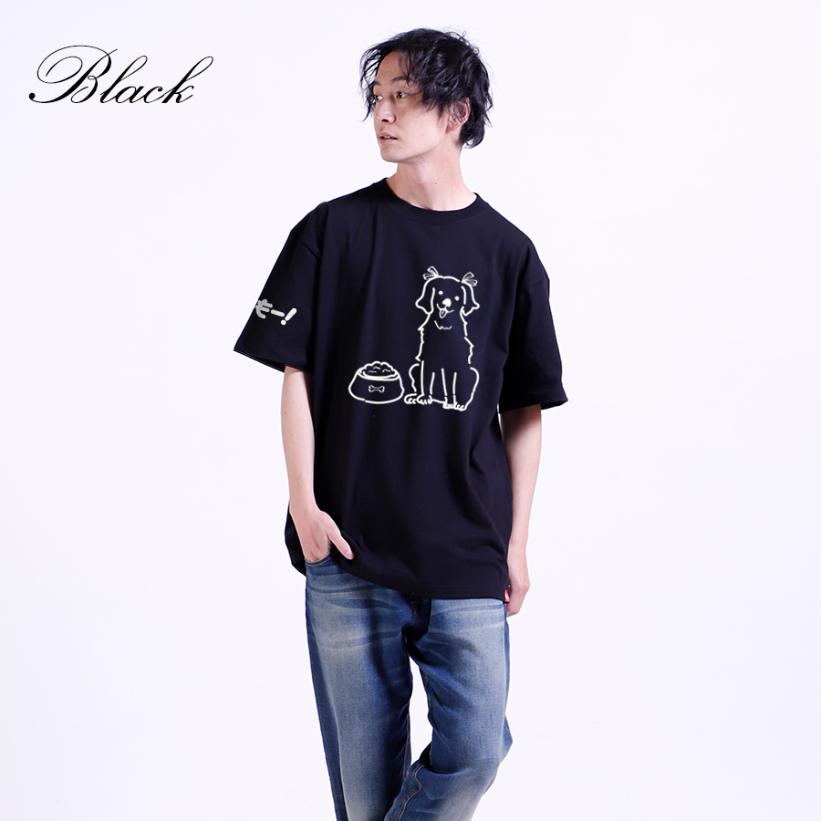 受注期間限定！木漏日わんこコラボ企画！コラボ半袖Tシャツ◇木漏日わんこ