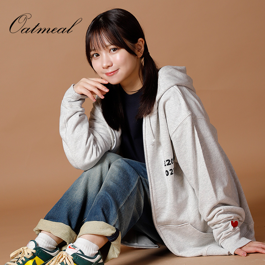 受注期間限定！池本しおりコラボ企画第2弾！コラボZIPパーカー◇池本しおり