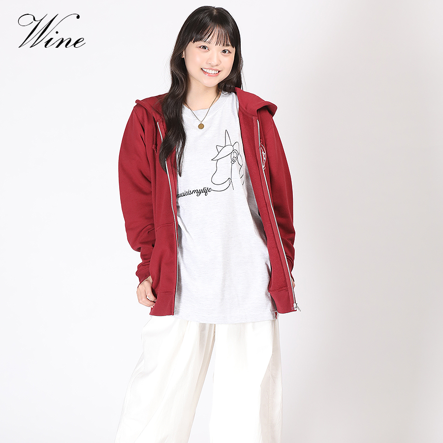 受注期間限定！大森未来衣コラボ企画！コラボZIPパーカー◇大森未来衣