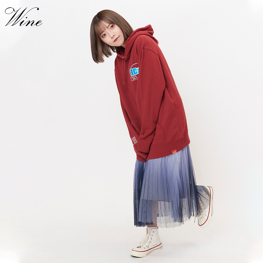 受注期間限定！福山梨乃コラボ企画！コラボプルオーバーパーカー◇福山梨乃