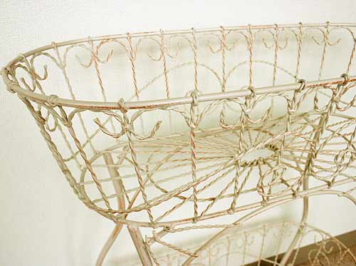 輸入家具 マルシェ 2段スタンドバスケット Covent Garden コベント