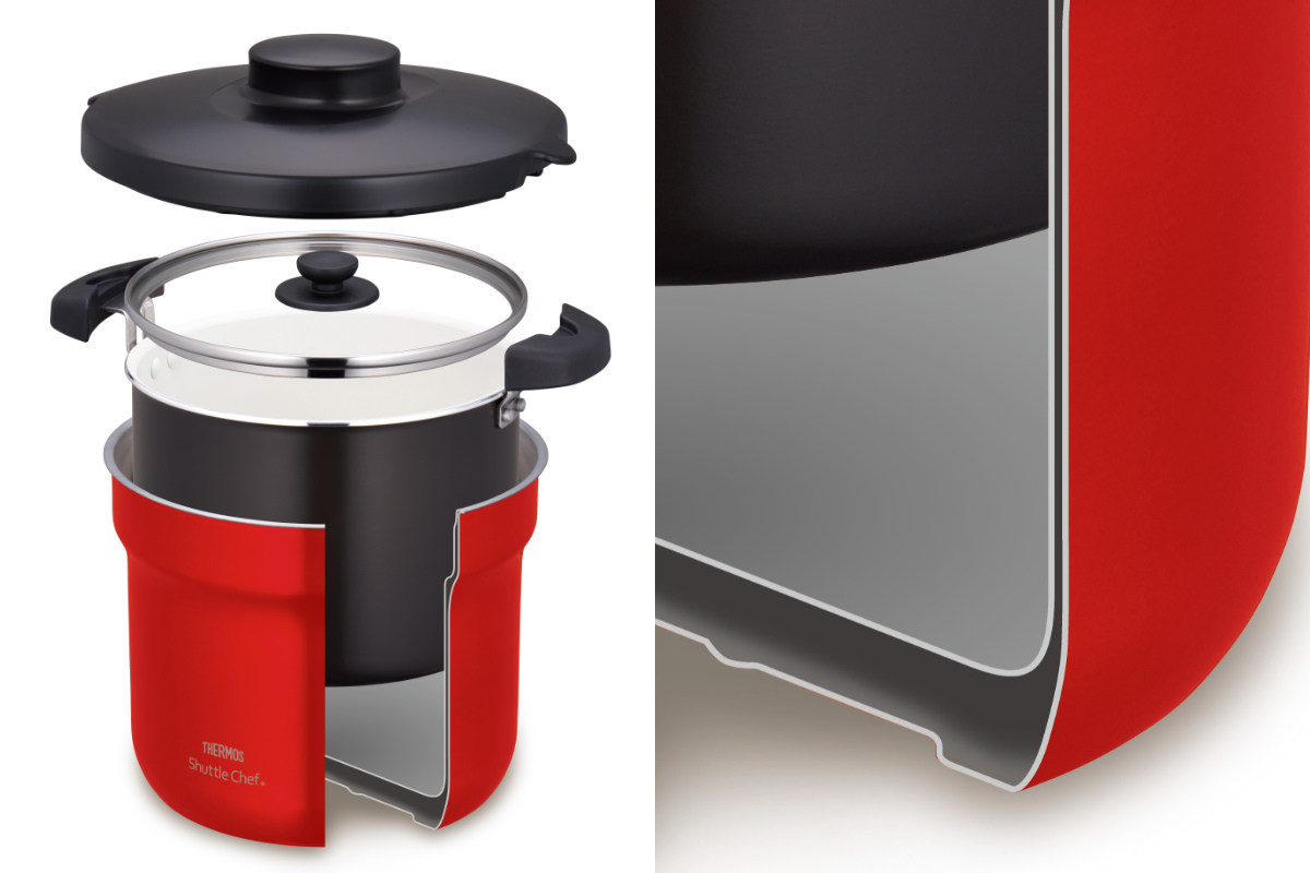 サーモス 真空保温調理器 4.3L IH対応 シャトルシェフ 保温調理鍋