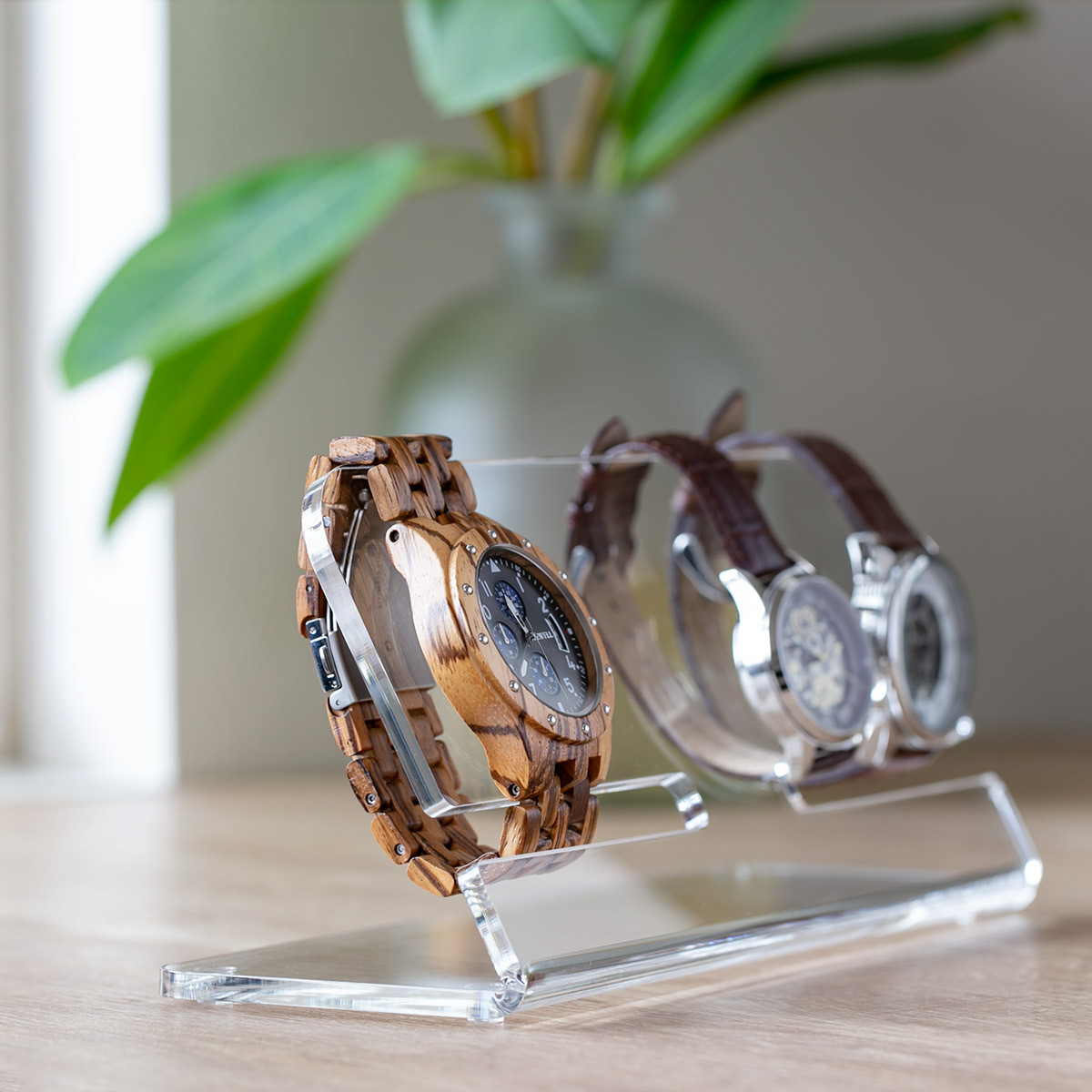 ウォッチスタンド amenist アクリル製 日本製 （ 腕時計スタンド