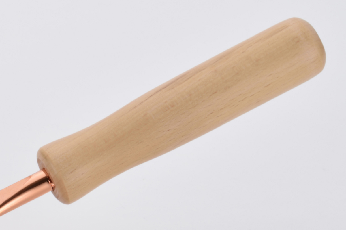 フライパン＆両手鍋3点セット ガス火専用 千歳 ガラス蓋付き 銅製 日本