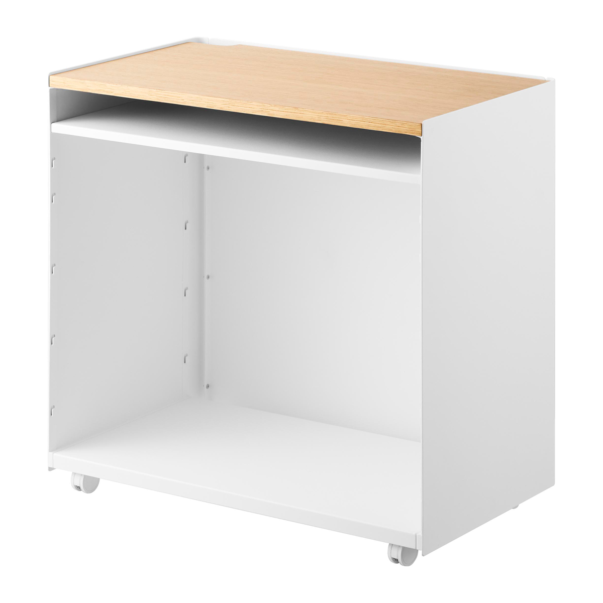 dショッピング |山崎実業 tower 隠せるテレワークワゴン タワー