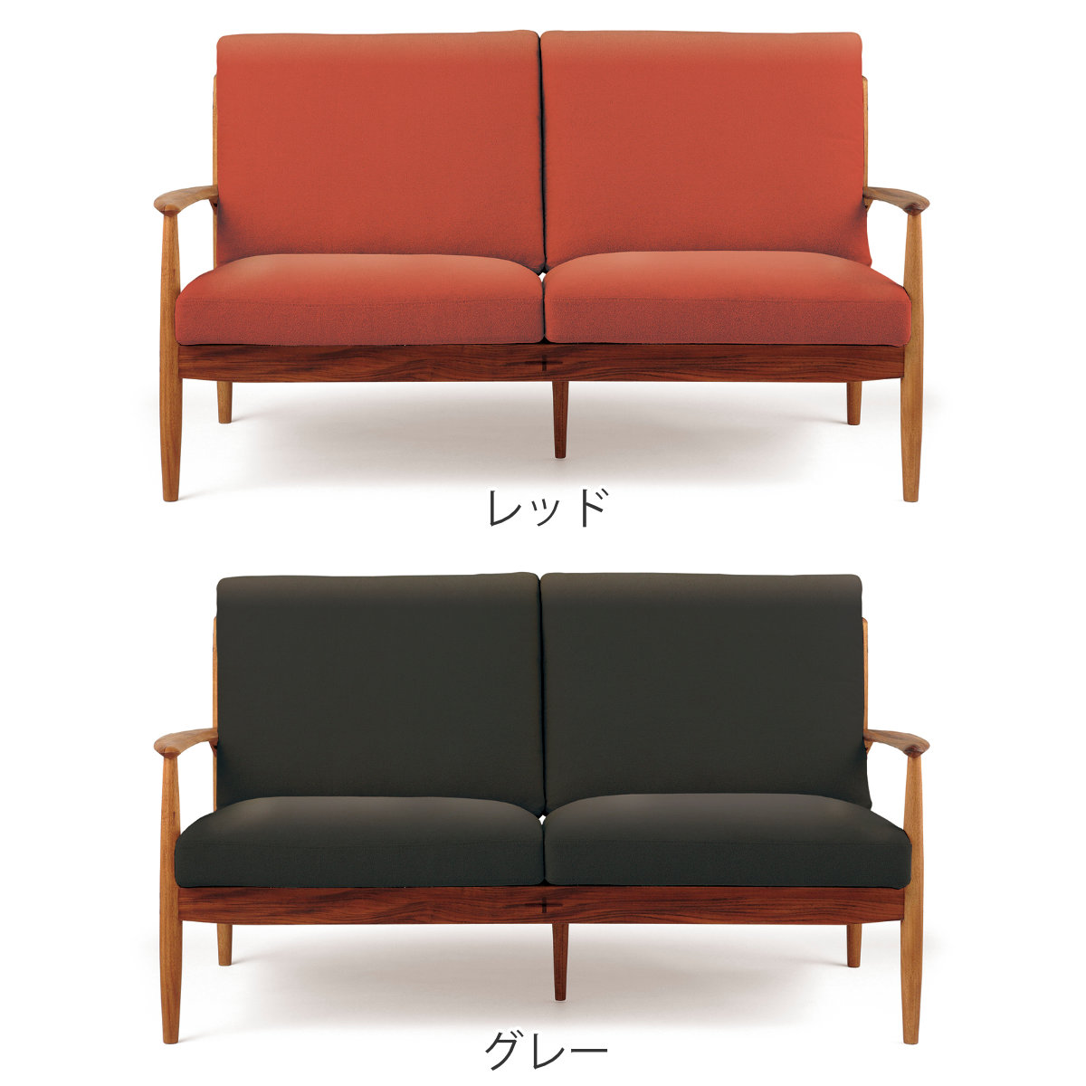 ソファ 2人掛け 幅157cm EDDA （ 開梱設置 エッダ ファブリック 撥水