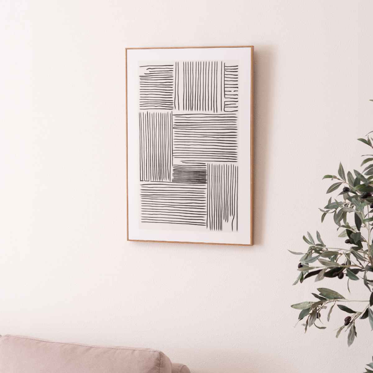 アートパネル 40×60cm 抽象 北欧 （ 絵画 絵 アート インテリア 額 額