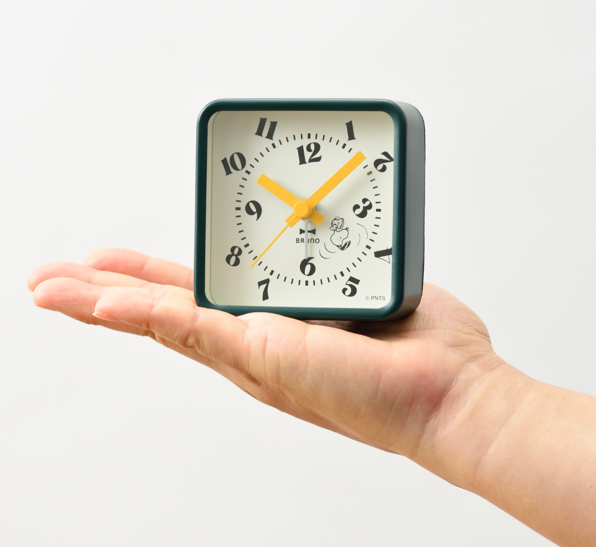 BRUNO 置き時計 PEANUTS コミックアラームクロック （ ブルーノ