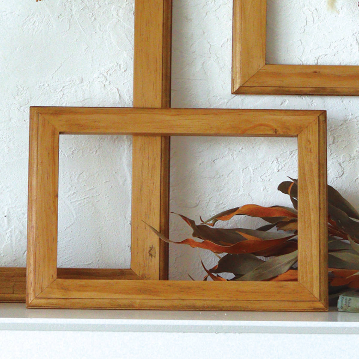 オブジェ ナインマーケ パイン フレーム S 天然木 （ 枠のみ 木製