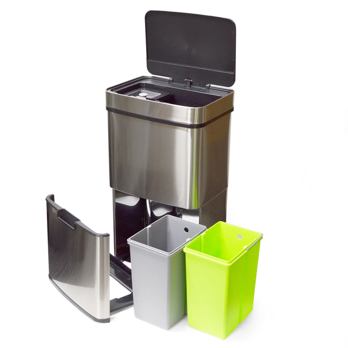 bcl ゴミ箱 62L センサー式 （ ごみ箱 62リットル 62l 大容量 4分別