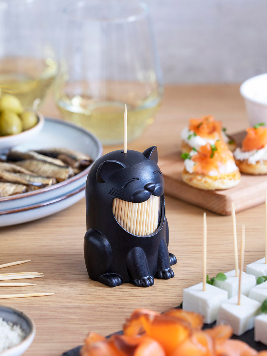 dショッピング |爪楊枝入れ Peleg Design キャット ピックホルダー