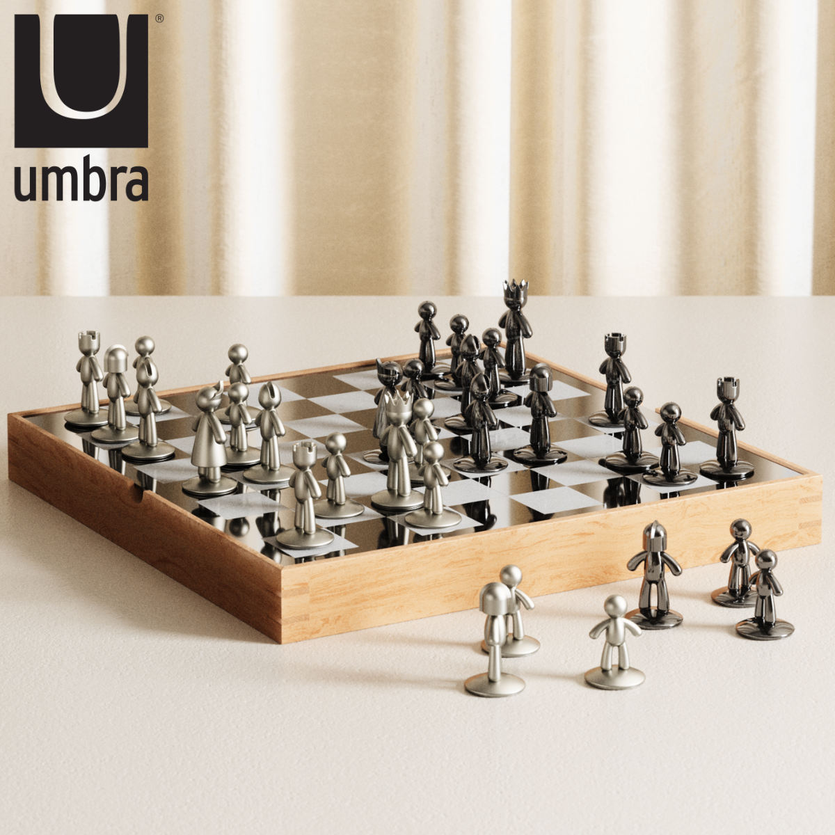 オブジェ バディ チェスセット （ チェス インテリア 高級 ボード