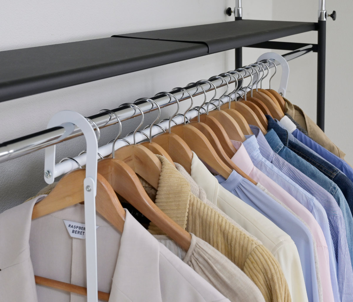 ハンガー 収納アップ ブランコハンガー 吊り下げ 2段 – ハウジー
