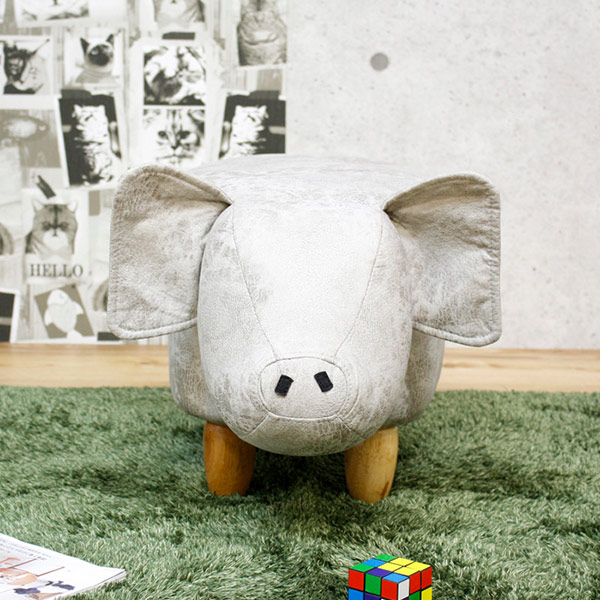 dショッピング |アニマルスツール ブタ スツール 座れる動物 椅子