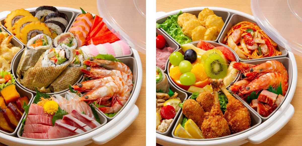 オードブル皿 39cm 仕切り皿 プラスチック – ハウジー