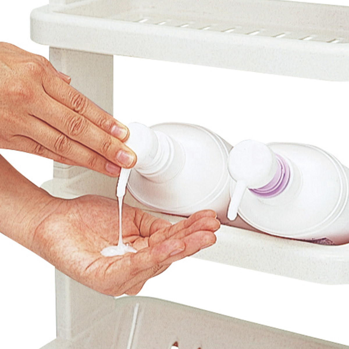 バスラック シャンプーラック 湯楽 4段 ゆらく ユーラック （ バス