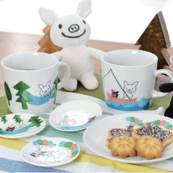 dショッピング |マグカップ 360ml LuckyPig giggle ラッキーピッグ