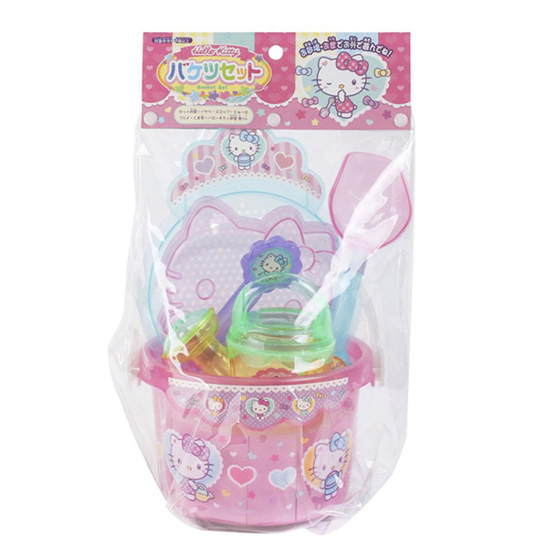 dショッピング |砂遊び セット ハローキティ バケツセット 水遊び