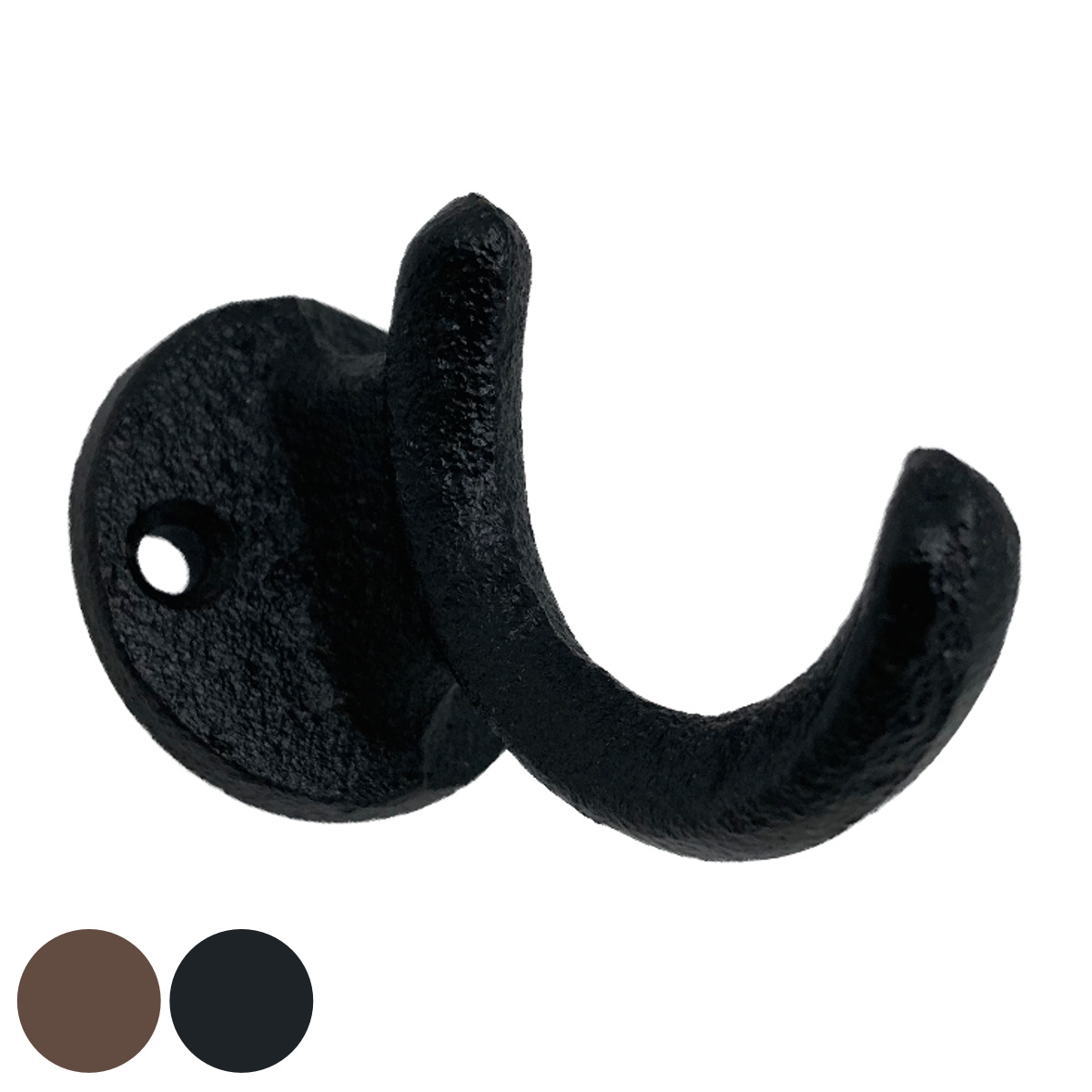 フック キャストアイアン B 壁掛け （ 壁 DIY 壁掛けフック アイアン