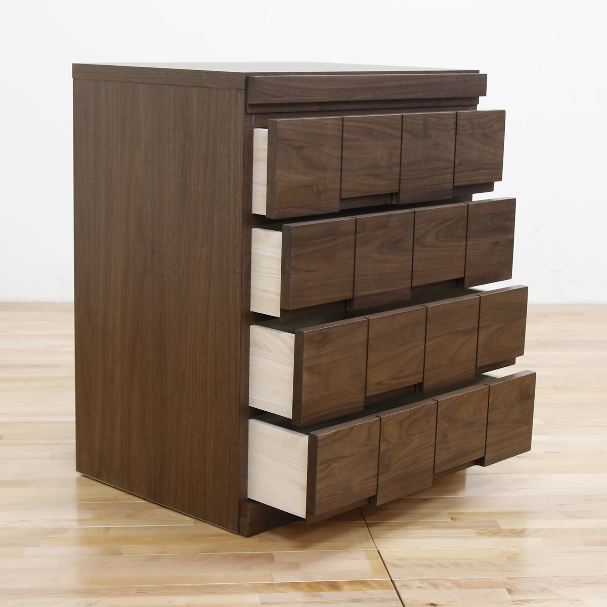 仏壇チェスト 4段 ウォールナット 日本製 ARK 約幅59cm （ 開梱設置