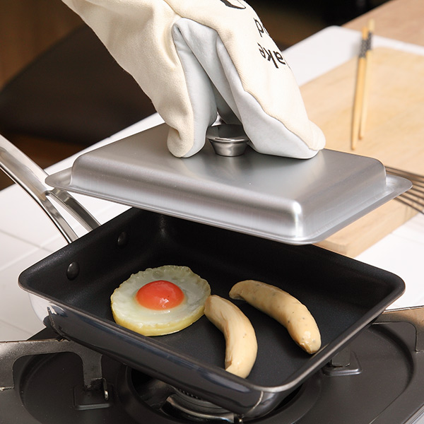 玉子焼き器 IH対応 蓋付き クィーンパン 中尾アルミ – ハウジー