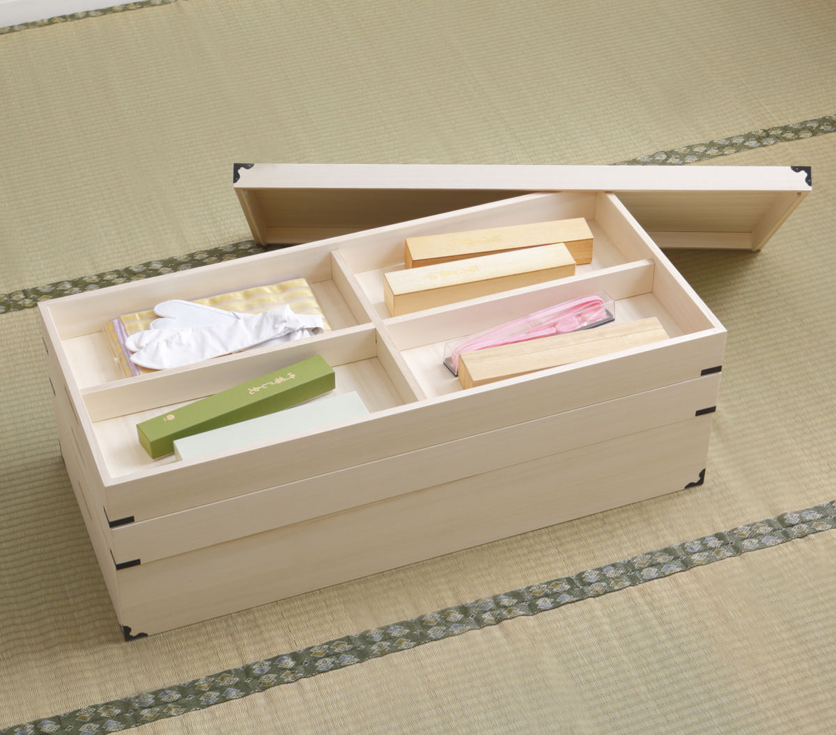 桐 衣装ケース 衣装箱 3段 幅91cm 日本製 （ 完成品 桐衣装箱 天然木