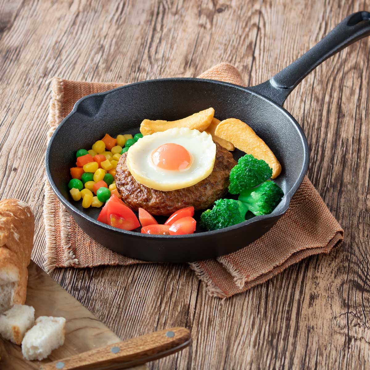 スキレット 20cm スプラウト 鉄鋳物 IH対応 （ オーブン対応 ガス火