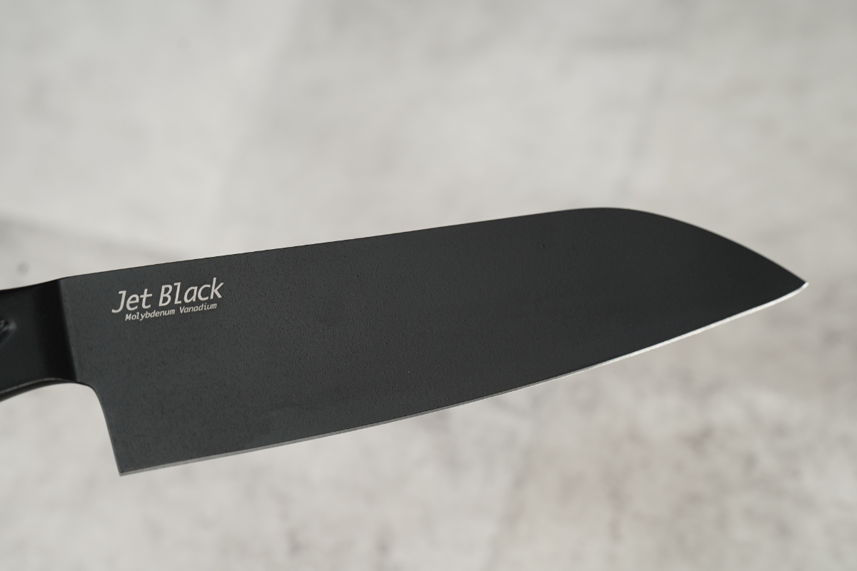 三徳包丁 16.5cm Jet Black （ 包丁 料理包丁 文化包丁 万能包丁 一