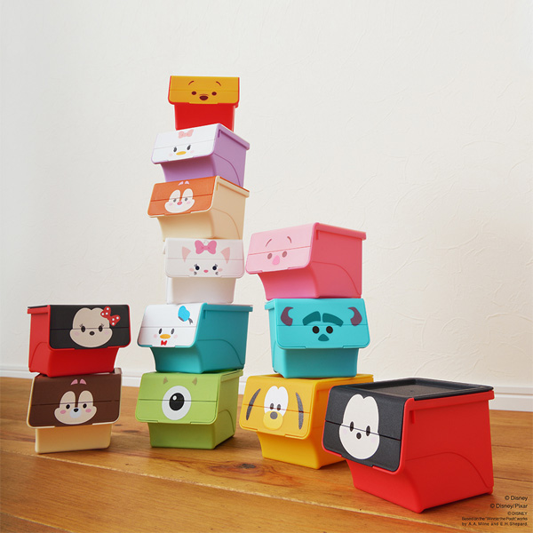 小物入れ 幅11×奥行13×高さ9cm ツムツム クワトロ ミニーマウス