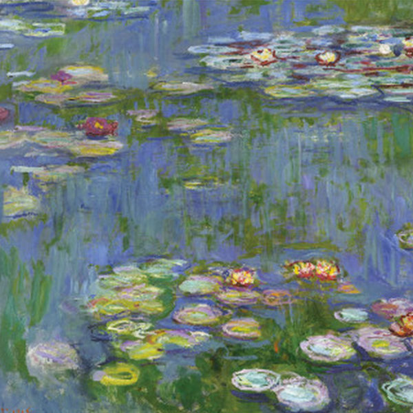 絵画 『睡蓮』 34×42cm モネ 1916年 額入り 巧芸画 インテリア – ハウジー