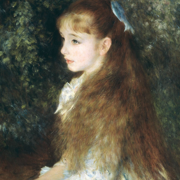 絵画 『イレーヌ・カーン・ダンヴェール嬢』 52×42cm ピエール