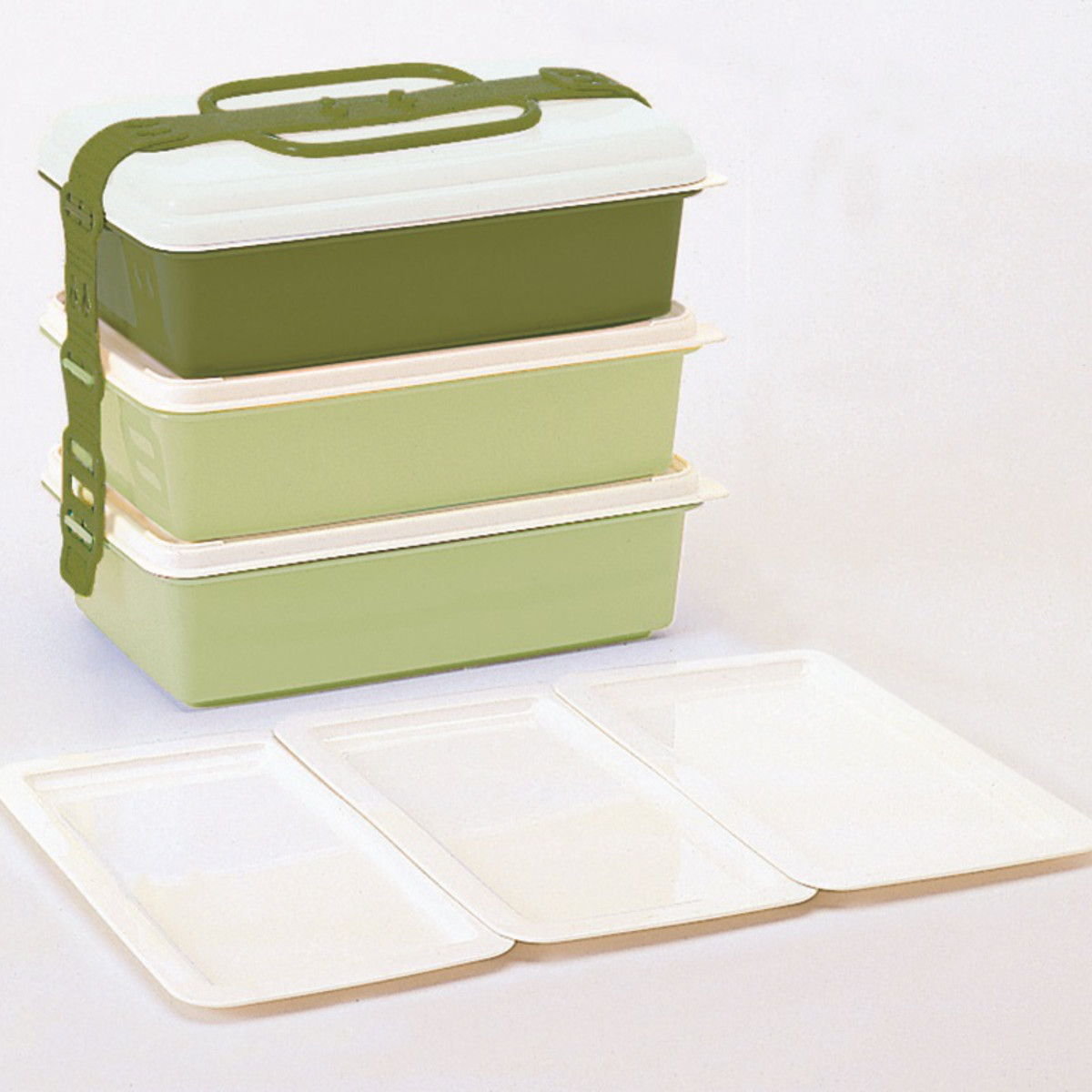 お重 3段 ファミリーパック 5400ml （ ランチボックス 行楽弁当箱 三段